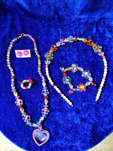 Colourfull Necklace Set.