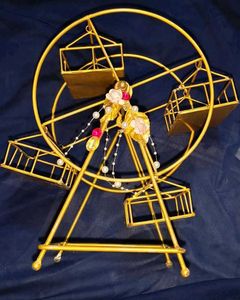 Metal Giant Wheel Antique Piece