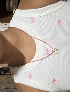 Butterfly &amp; Heart Charm Layered Necklace