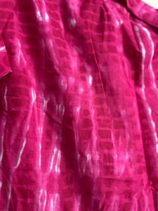 Pink Shibori Tie-Dye Maxi Dress – Anouk