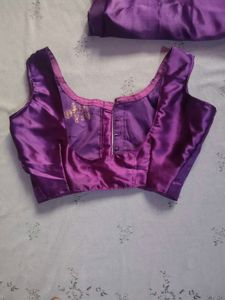 Elegant Purple Saree