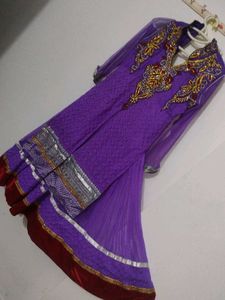 Purple Indian Dress