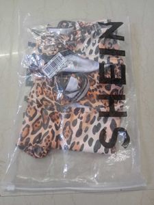 Shein Strapless Animal Print Bodysuit – Premium Tr