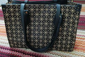 Patterned Tote Bag