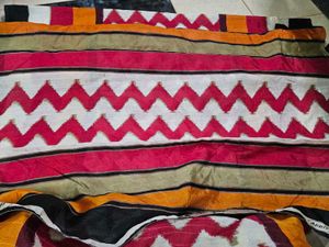Zigzag Pattern Saree