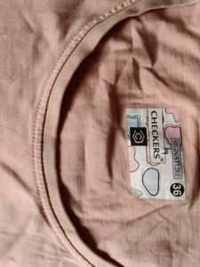 Checkers Pink T-Shirt - Size M