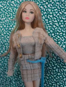 Poppy Parker Like Doll In A Chanel Suit