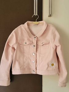 Cute Pink Denim Jacket