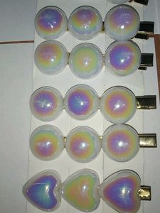 Pearl Hair Clips Set Of 2 Pairs