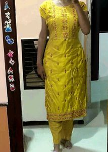 Yellow Kurta Set