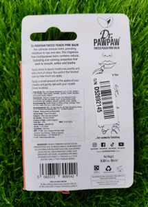 Pawpaw Peach Pink Lip Balm