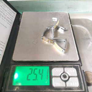 Italian Silver Bracelet with Premium Gold Polish