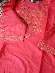 Elegant Embroidered Kurta