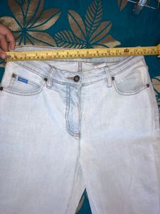 Light blue Wide Leg Jeans