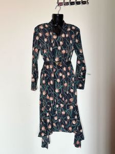 New Korean Floral Dress