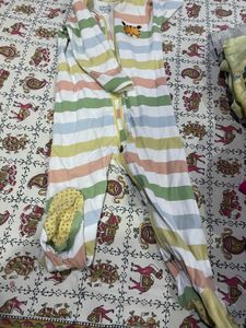 Cute Striped Baby Romper sleepware