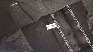 Black Contrast Stitch Jeans