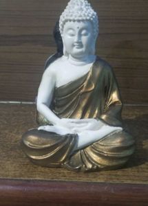 2 Piece Buddha Statue Set