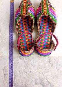 Colorful Ethnic Flats