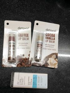 Detoxie And Deconstruct Lip Balm Combo