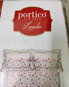 Portico Lavender Bedsheet Set
