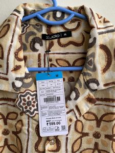 Zudio Floral Print Short Sleeve Shirt