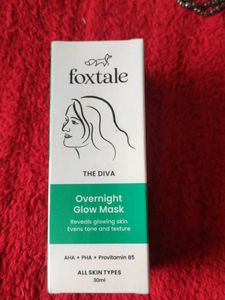 Foxtale Overnight Glow Mask Sealed pack