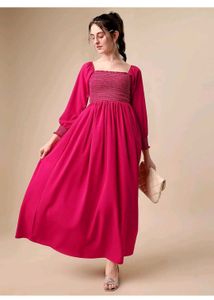 Bride To Be New 👗 Long Dress Full Sleeves One Pc
