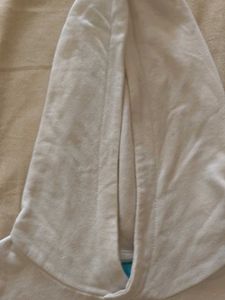 Be Cool White Hoodie