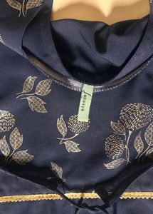 Elegant Navy Blue Kurta