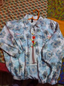 Pink Floral Blouse