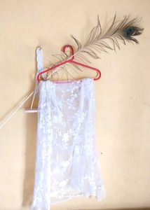 White Dupatta