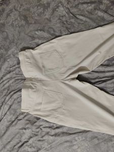 Off-White Straight Leg Pants