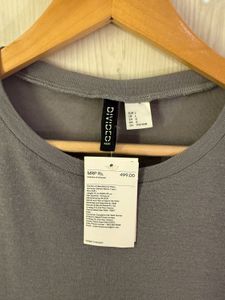 Sheer Grey Top, Can Be Styled In Many Ways