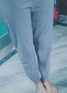 Gray Wrap Pants Xl Size