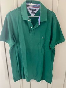 Tommy Hilfiger Green Polo T Shirt