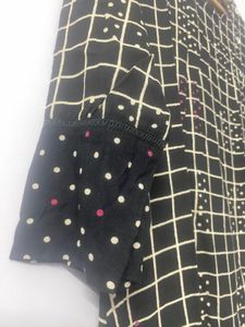 Max Classy Black Kurta