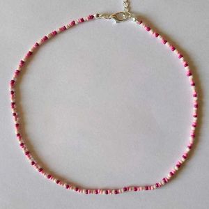 Pink Beaded Necklace💗