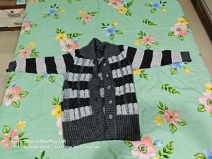Striped Knit Cardigan