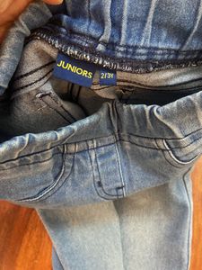 Kids Blue Denim Jeans For 3-5 Year Olds