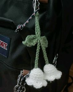 Crochet Bell shaped charm combo