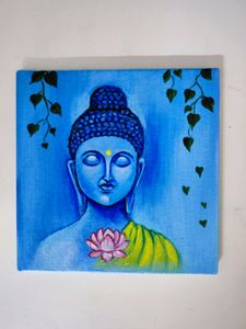 Buddha Acrylic Canvas Painting