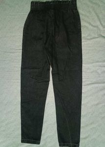 Women Black Boyfriend Jeans