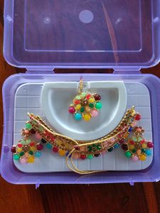 Multicolor Choker Set