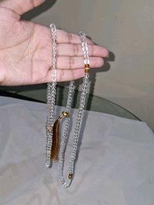 Crystal Beaded Necklace ( Tasbih)