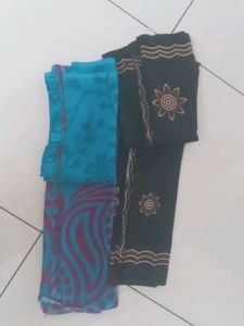 Black &amp; Blue Sarees