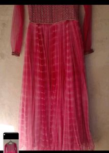 Beautiful Rose Design Gown