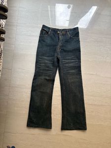 Embroidered Denim Jeans