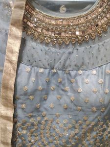 Grey Party Gown