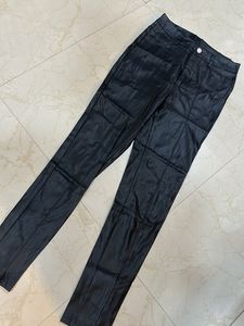 Black Leather Pants